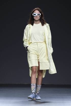 Madrid, Spain - A model walks on the runway at the XEVI FERNANDEZ of Kiev show during Mercedes-Benz Fashion Week Madrid Spring Summer 2017 at Ifema on September 19, 2016 in Madrid, Spain. Madrid Spain  - ZUMAn230
