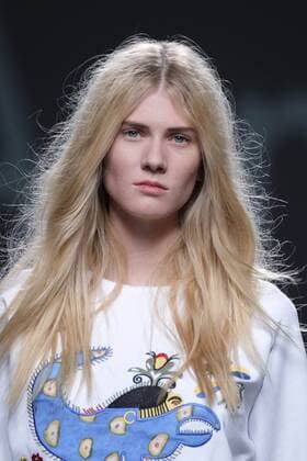 Madrid, Spain - A model walks on the runway at the ANNA K of Kiev show during Mercedes-Benz Fashion Week Madrid Spring Summer 2017 at Ifema on September 19, 2016 in Madrid, Spain. Madrid Spain  - ZUMAn230