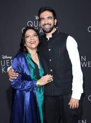 September 20, 2016 - Hollywood, CA, United States - 20 September 2016 - Hollywood, California - Mira Nair ans son Zohran Mamdani. Ã¢â‚¬Å Queen Of KatweÃ¢â‚¬Â Los Angeles Premiere held at the El Capitan Theater in Hollywood. Photo Credit: AdMedia Hollywood United States - ZUMAa123