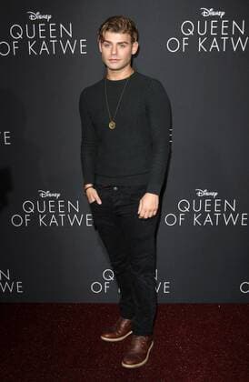 September 20, 2016 - Hollywood, CA, United States - 20 September 2016 - Hollywood, California - Garrett Clayton. Ã¢â‚¬Å Queen Of KatweÃ¢â‚¬Â Los Angeles Premiere held at the El Capitan Theater in Hollywood. Photo Credit: AdMedia Hollywood United States - ZUMAa123