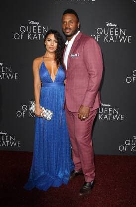 September 20, 2016 - Hollywood, CA, United States - 20 September 2016 - Hollywood, California - James Anderson and Carissa Rosario. Ã¢â‚¬Å Queen Of KatweÃ¢â‚¬Â Los Angeles Premiere held at the El Capitan Theater in Hollywood. Photo Credit: AdMedia Hollywood United States - ZUMAa123