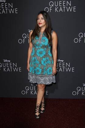 September 20, 2016 - Hollywood, CA, United States - 20 September 2016 - Hollywood, California - Tracy Perez. Ã¢â‚¬Å Queen Of KatweÃ¢â‚¬Â Los Angeles Premiere held at the El Capitan Theater in Hollywood. Photo Credit: AdMedia Hollywood United States - ZUMAa123