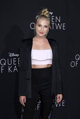 September 20, 2016 - Hollywood, CA, United States - 20 September 2016 - Hollywood, California - Veronica Dunne. Ã¢â‚¬Å Queen Of KatweÃ¢â‚¬Â Los Angeles Premiere held at the El Capitan Theater in Hollywood. Photo Credit: AdMedia Hollywood United States - ZUMAa123
