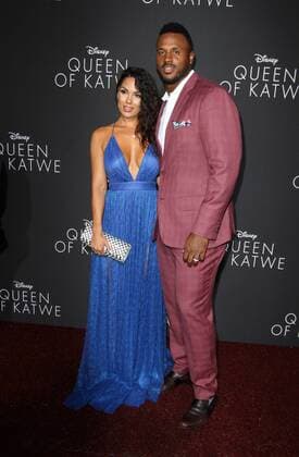 September 20, 2016 - Hollywood, CA, United States - 20 September 2016 - Hollywood, California - James Anderson and Carissa Rosario. Ã¢â‚¬Å Queen Of KatweÃ¢â‚¬Â Los Angeles Premiere held at the El Capitan Theater in Hollywood. Photo Credit: AdMedia Hollywood United States - ZUMAa123