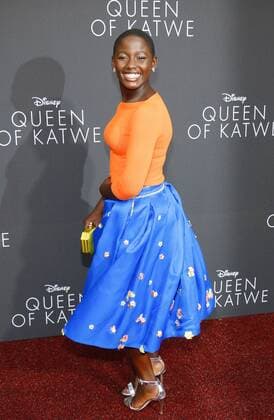 Madina Nalwanga bei der Queen Of Katwe Premiere am 20.09.2016 in Hollywood, Los Angeles Queen Of Katwe Premiere in Hollywood, Los Angeles, 2016 