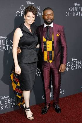 David Oyelowo und seine Ehefrau Jessica Oyelowo bei der Queen Of Katwe Premiere am 20.09.2016 in Hollywood, Los Angeles Queen Of Katwe Premiere in Hollywood, Los Angeles, 2016 