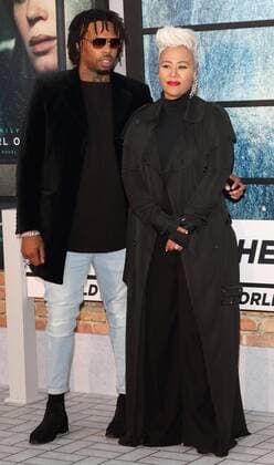 The Girl on the Train World film premiere London.UK. Emeli Sande (R) and guest in The Girl on the Train World film premiere at the Odeon Leicester Square. London. 20th September 2016. LMK73-61441-210916 