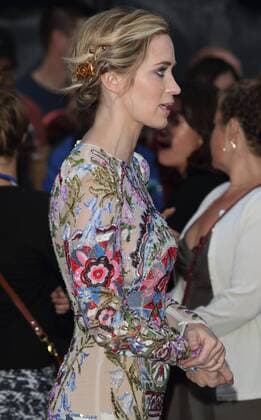 The Girl on the Train World film premiere London.UK. Emily Blunt in The Girl on the Train World film premiere at the Odeon Leicester Square. London. 20th September 2016. LMK73-61441-210916 