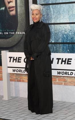 The Girl on the Train World film premiere London.UK. Emeli Sande in The Girl on the Train World film premiere at the Odeon Leicester Square. London. 20th September 2016. LMK73-61441-210916 