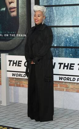 The Girl on the Train World film premiere London.UK. Emeli Sande in The Girl on the Train World film premiere at the Odeon Leicester Square. London. 20th September 2016. LMK73-61441-210916 