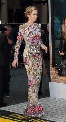 The Girl on the Train World film premiere London.UK. Emily Blunt in The Girl on the Train World film premiere at the Odeon Leicester Square. London. 20th September 2016. LMK73-61441-210916 