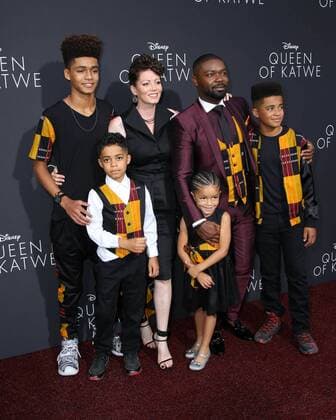 LOS ANGELES - SEP 20: Asher Oyelowo, son, Jessica Oyelowo, daughter, David Oyelowo, Caleb Oyelowo at the Queen Of Katwe Los Angeles Premiere at the El Capitan Theater on September 20, 2016 in Los Angeles, CA  Copyright: xHPAx