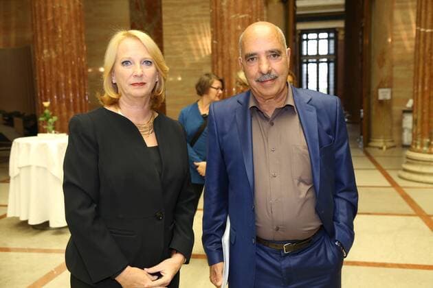 Alfred Fried Photography Award 2016 Wien, Parlament, 20. 09. 2016 Doris BURES, Abdessatar BEN MOUSSA