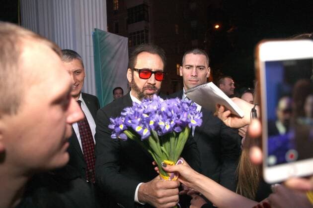 September 20, 2016 - Moscow, RUSSIA - Nicolas Cage Moscow RUSSIA  - ZUMAp106