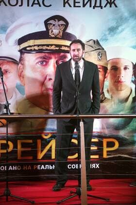 September 20, 2016 - Moscow, RUSSIA - Nicolas Cage Moscow RUSSIA  - ZUMAp106