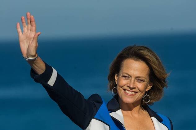 Sigourney Weaver during a photocall ahead of receiving tonight the Donostia Award for her contribution to the cinema, at 64rd San Sebastian Film Festival on September 21, 2016 in San Sebastian, Spain.  JosexIgnacioxUnanue Sigourney Weaver - 64rd San Sebastian Film Festiva