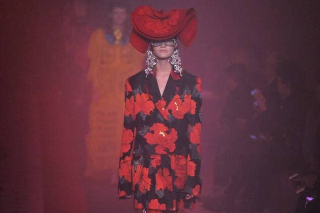 Milan Fashion Week, Women Spring Summer 2017. Milano, Moda Donna, Primavera Estate 2017. GUCCI catwalk. Pictured: model  Copyright: xRiccardoxGiordanoxSickix