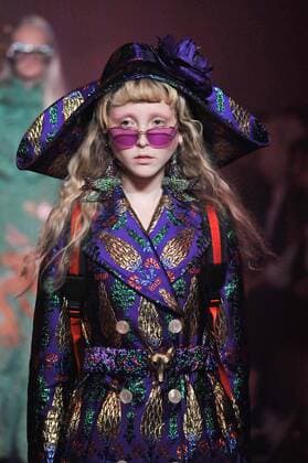Milan Fashion Week, Women Spring Summer 2017. Milano, Moda Donna, Primavera Estate 2017. GUCCI catwalk. Pictured: model  Copyright: xRiccardoxGiordanoxSickix