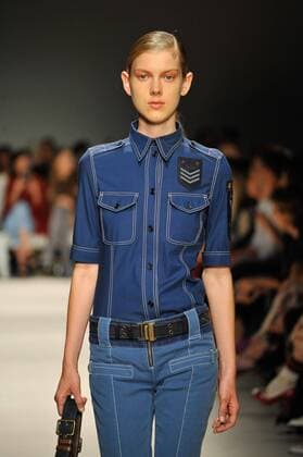 Milan Fashion Week, Women Spring Summer 2017. Milano, Moda Donna, Primavera Estate 2017. Fay catwalk. Pictured: model  Copyright: xRiccardoxGiordanoxSickix