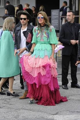 Milan Anna Dello Russo in the parade of Gucci  Copyright: xLivioxValeriox