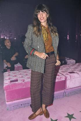 Milan Fashion Week, Women Spring Summer 2017. Milano, Moda Donna, Primavera Estate 2017. Gucci Front row Pictured: Lou Doillon  Copyright: xRiccardoxGiordanoxSickix