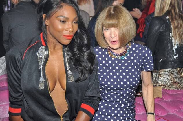 Milan Fashion Week, Women Spring Summer 2017. Milano, Moda Donna, Primavera Estate 2017. Gucci Front row Pictured: Serena Williams Anna Wintour  Copyright: xRiccardoxGiordanoxSickix