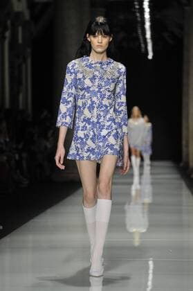 Milan Fashion Week, Women Spring Summer 2017. Milano, Moda Donna, Primavera Estate 2017. Francesco Scognamiglio Catwalk Pictured: model  Copyright: xRiccardoxGiordanoxSickix