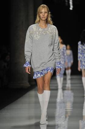 Milan Fashion Week, Women Spring Summer 2017. Milano, Moda Donna, Primavera Estate 2017. Francesco Scognamiglio Catwalk Pictured: model  Copyright: xRiccardoxGiordanoxSickix