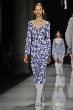 Milan Fashion Week, Women Spring Summer 2017. Milano, Moda Donna, Primavera Estate 2017. Francesco Scognamiglio Catwalk Pictured: model  Copyright: xRiccardoxGiordanoxSickix