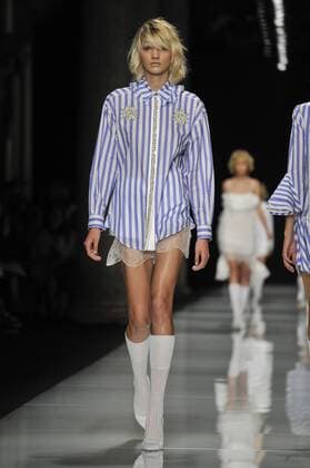 Milan Fashion Week, Women Spring Summer 2017. Milano, Moda Donna, Primavera Estate 2017. Francesco Scognamiglio Catwalk Pictured: model  Copyright: xRiccardoxGiordanoxSickix