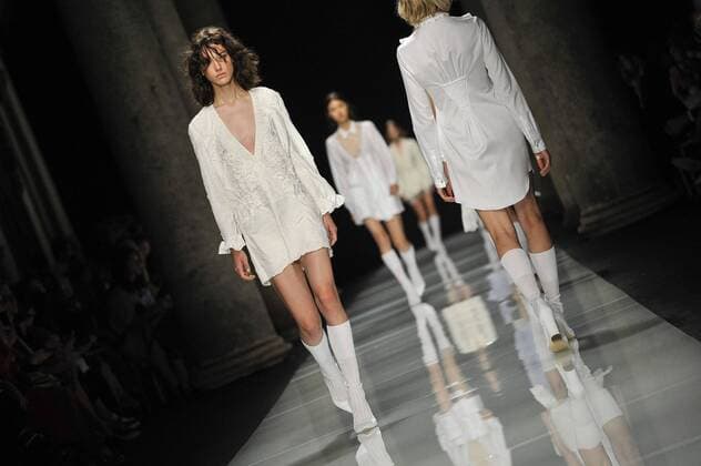 Milan Fashion Week, Women Spring Summer 2017. Milano, Moda Donna, Primavera Estate 2017. Francesco Scognamiglio Catwalk Pictured: model  Copyright: xRiccardoxGiordanoxSickix
