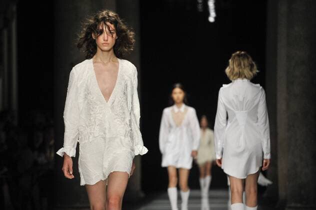 Milan Fashion Week, Women Spring Summer 2017. Milano, Moda Donna, Primavera Estate 2017. Francesco Scognamiglio Catwalk Pictured: model  Copyright: xRiccardoxGiordanoxSickix
