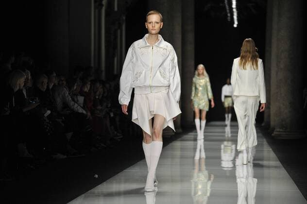 Milan Fashion Week, Women Spring Summer 2017. Milano, Moda Donna, Primavera Estate 2017. Francesco Scognamiglio Catwalk Pictured: model  Copyright: xRiccardoxGiordanoxSickix