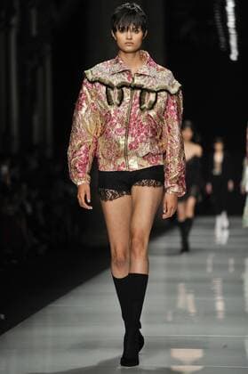 Milan Fashion Week, Women Spring Summer 2017. Milano, Moda Donna, Primavera Estate 2017. Francesco Scognamiglio Catwalk Pictured: model  Copyright: xRiccardoxGiordanoxSickix
