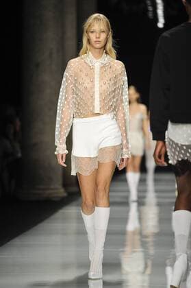 Milan Fashion Week, Women Spring Summer 2017. Milano, Moda Donna, Primavera Estate 2017. Francesco Scognamiglio Catwalk Pictured: model  Copyright: xRiccardoxGiordanoxSickix