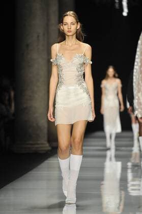 Milan Fashion Week, Women Spring Summer 2017. Milano, Moda Donna, Primavera Estate 2017. Francesco Scognamiglio Catwalk Pictured: model  Copyright: xRiccardoxGiordanoxSickix