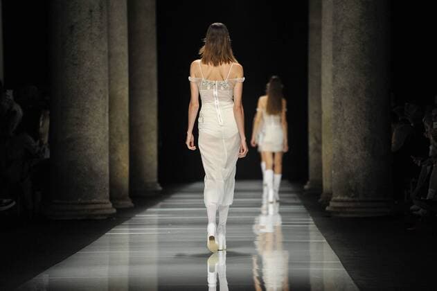 Milan Fashion Week, Women Spring Summer 2017. Milano, Moda Donna, Primavera Estate 2017. Francesco Scognamiglio Catwalk Pictured: model  Copyright: xRiccardoxGiordanoxSickix