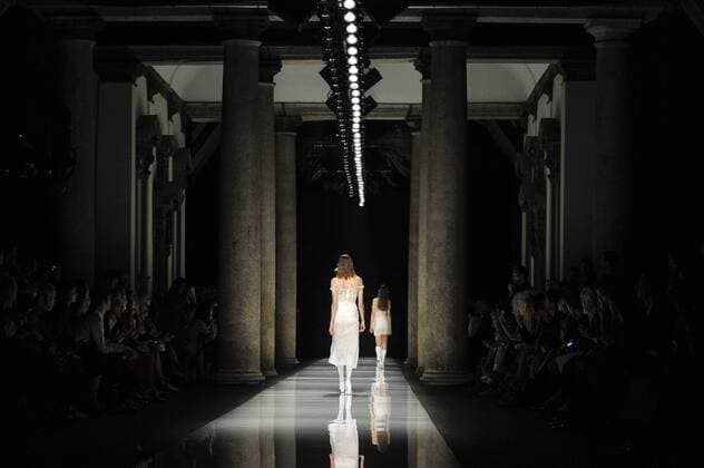 Milan Fashion Week, Women Spring Summer 2017. Milano, Moda Donna, Primavera Estate 2017. Francesco Scognamiglio Catwalk Pictured: model  Copyright: xRiccardoxGiordanoxSickix