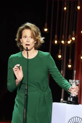 September 21, 2016 - San Sebastian, Euskadi, Spain - Sigourney Weaver receives the Donosti Lifetime Achievement Award at the Kursaal Palace during the 64th San Sebastian International Film Festival on September 21, 2016 in San Sebastian, Spain. San Sebastian Spain  - ZUMAg15_