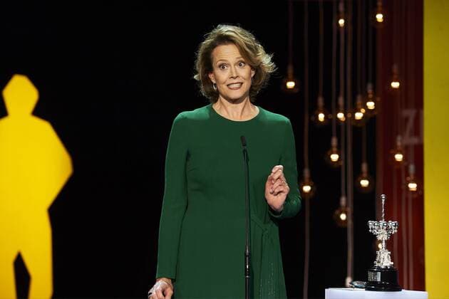 Filmfestival San Sebastian - Donostia Award Sigourney Weaver September 21, 2016 - San Sebastian, Euskadi, Spain - Sigourney Weaver receives the Donosti Lifetime Achievement Award at the Kursaal Palace during the 64th San Sebastian International Film Festival on September 21, 2016 in San Sebastian, Spain. San Sebastian Spain  - ZUMAg15_