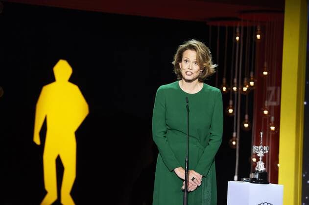 September 21, 2016 - San Sebastian, Euskadi, Spain - Sigourney Weaver receives the Donosti Lifetime Achievement Award at the Kursaal Palace during the 64th San Sebastian International Film Festival on September 21, 2016 in San Sebastian, Spain. San Sebastian Spain  - ZUMAg15_