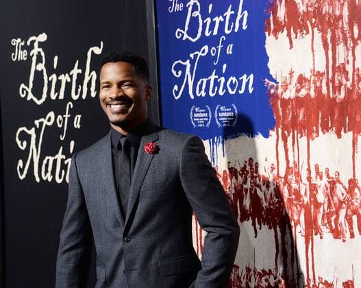 Writer director and cast member Nate Parker attends the premiere of the motion picture drama The Birth of a Nation at the ArcLight Cinerrama Dome in the Hollywood section of Los Angeles on September 21, 2016. Storyline: Nat Turner, a literate slave and preacher in the antebellum South, orchestrates an uprising.  LAP2016092102 JIMxRUYMEN