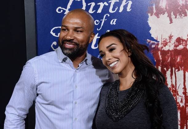 Former NBA player Derek Fisher, and Gloria Govan attend the premiere of the motion picture drama The Birth of a Nation at the ArcLight Cinerrama Dome in the Hollywood section of Los Angeles on September 21, 2016. Storyline: Nat Turner, a literate slave and preacher in the antebellum South, orchestrates an uprising.  LAP2016092132 JIMxRUYMEN