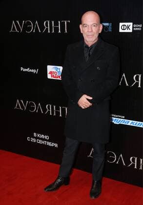 MOSCOW, RUSSIA - SEPTEMBER 21, 2016: German actor Martin Wuttke attends the Moscow premiere of Russian director Alexei Mizgirev s new film The Duelist at the Formula Kino na Kutuzovskom Cinema. Sergei Fadeichev TASS  TS031F32