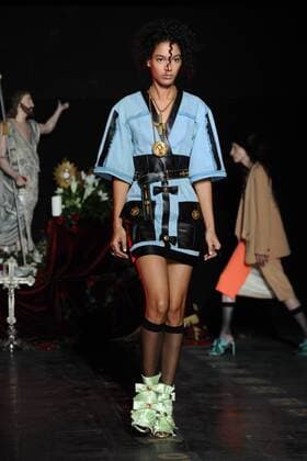 Milan Fashion Week, Women Spring Summer 2017 Milano Moda donna Primavera Estate 2017 - Modenschau Fausto Puglisi Pictured:  Copyright: xSICKIx