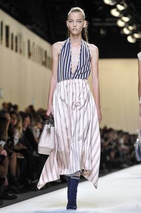 Milan Fashion Week, Women Spring Summer 2017. Milano, Moda Donna, Primavera Estate 2017. Fendi catwalk Pictured: model  Copyright: xRiccardoxGiordanoxSickix