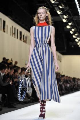 Milan Fashion Week, Women Spring Summer 2017. Milano, Moda Donna, Primavera Estate 2017. Fendi catwalk Pictured: model  Copyright: xRiccardoxGiordanoxSickix