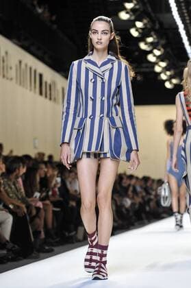 Milan Fashion Week, Women Spring Summer 2017. Milano, Moda Donna, Primavera Estate 2017. Fendi catwalk Pictured: model  Copyright: xRiccardoxGiordanoxSickix
