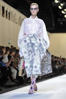 Milan Fashion Week, Women Spring Summer 2017. Milano, Moda Donna, Primavera Estate 2017. Fendi catwalk Pictured: model  Copyright: xRiccardoxGiordanoxSickix