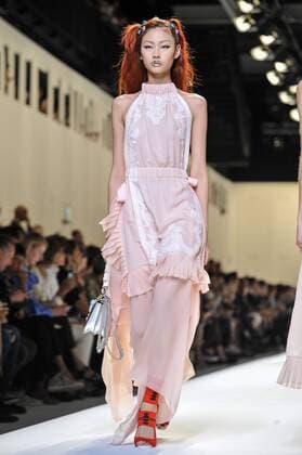 Milan Fashion Week, Women Spring Summer 2017. Milano, Moda Donna, Primavera Estate 2017. Fendi catwalk Pictured: model  Copyright: xRiccardoxGiordanoxSickix